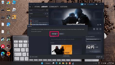 CSGO No user logon error fix